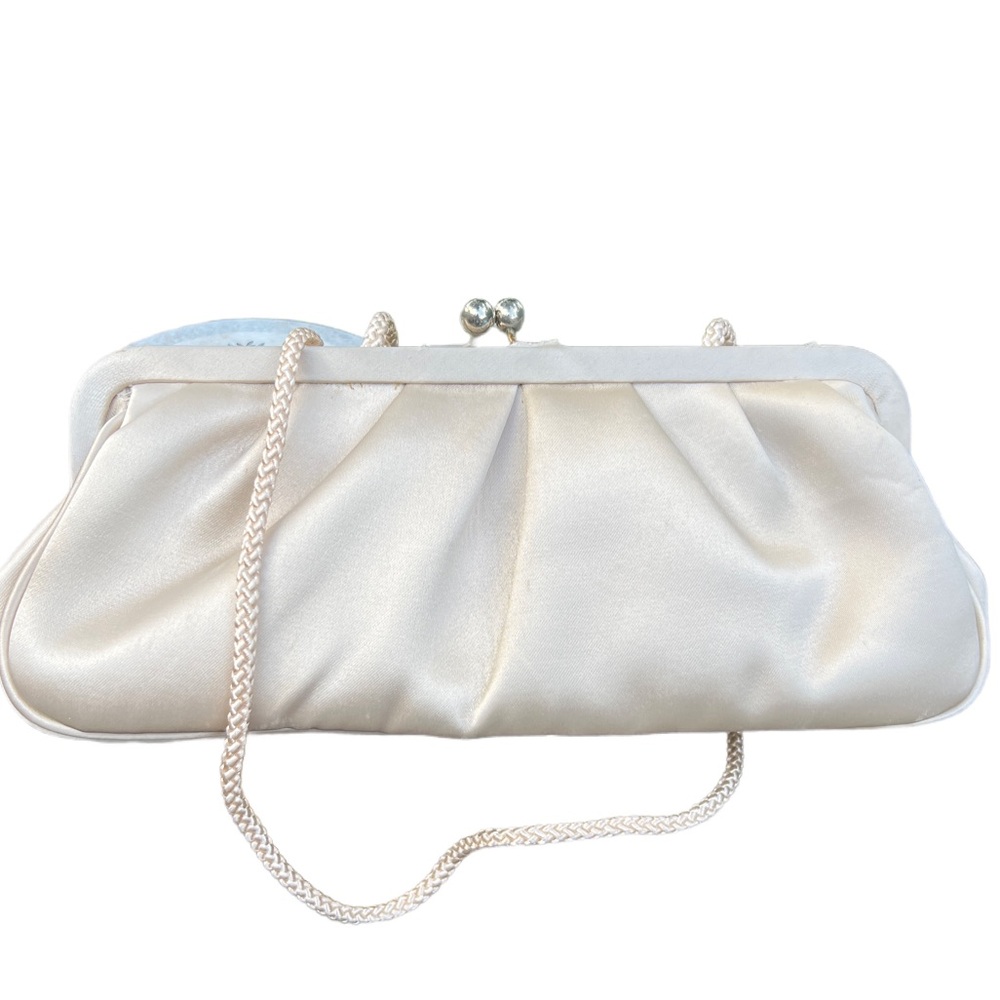 Talbots satin evening bag used once